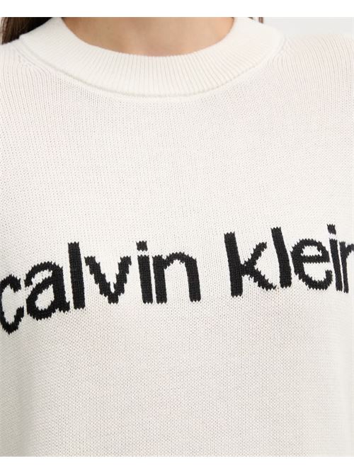 cotton graphic pullover CALVIN KLEIN JEANS | LV047C311GYAS
